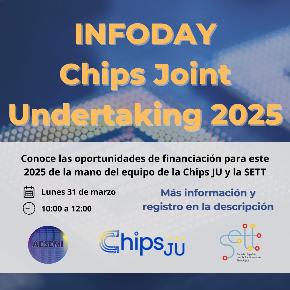 Infoday España sobre la Chips JU